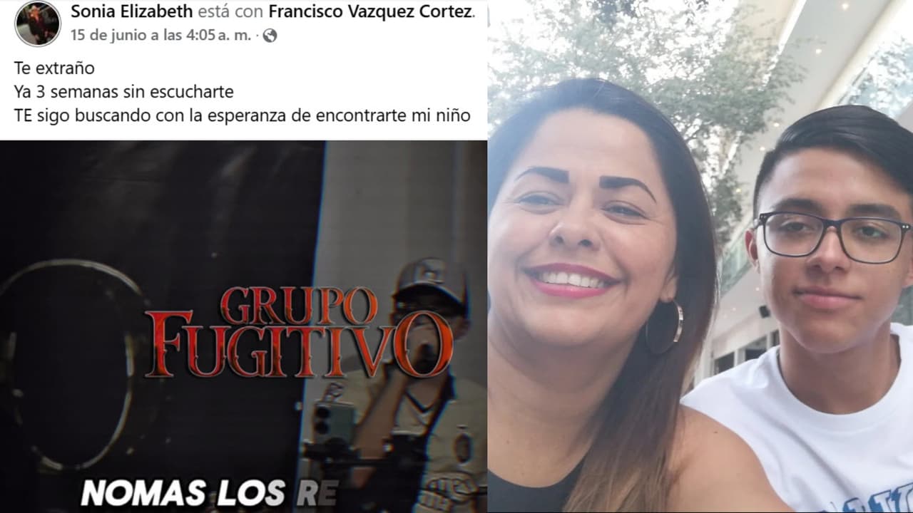 La madre de Francisco Xavier Vázquez duce que sigue en su búsqueda, pese a la versión de las autoridades.