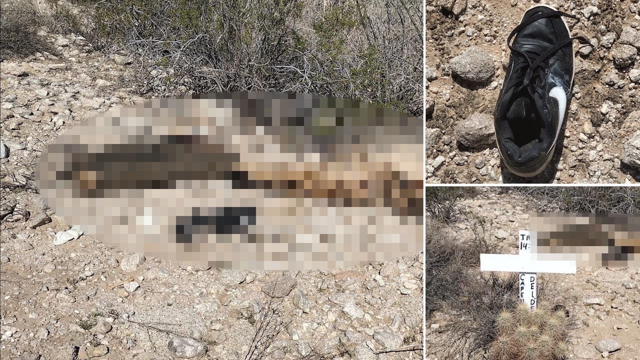 Encuentran restos humanos cuando buscaban a un inmigrante mexicano desaparecido en el desierto de Arizona