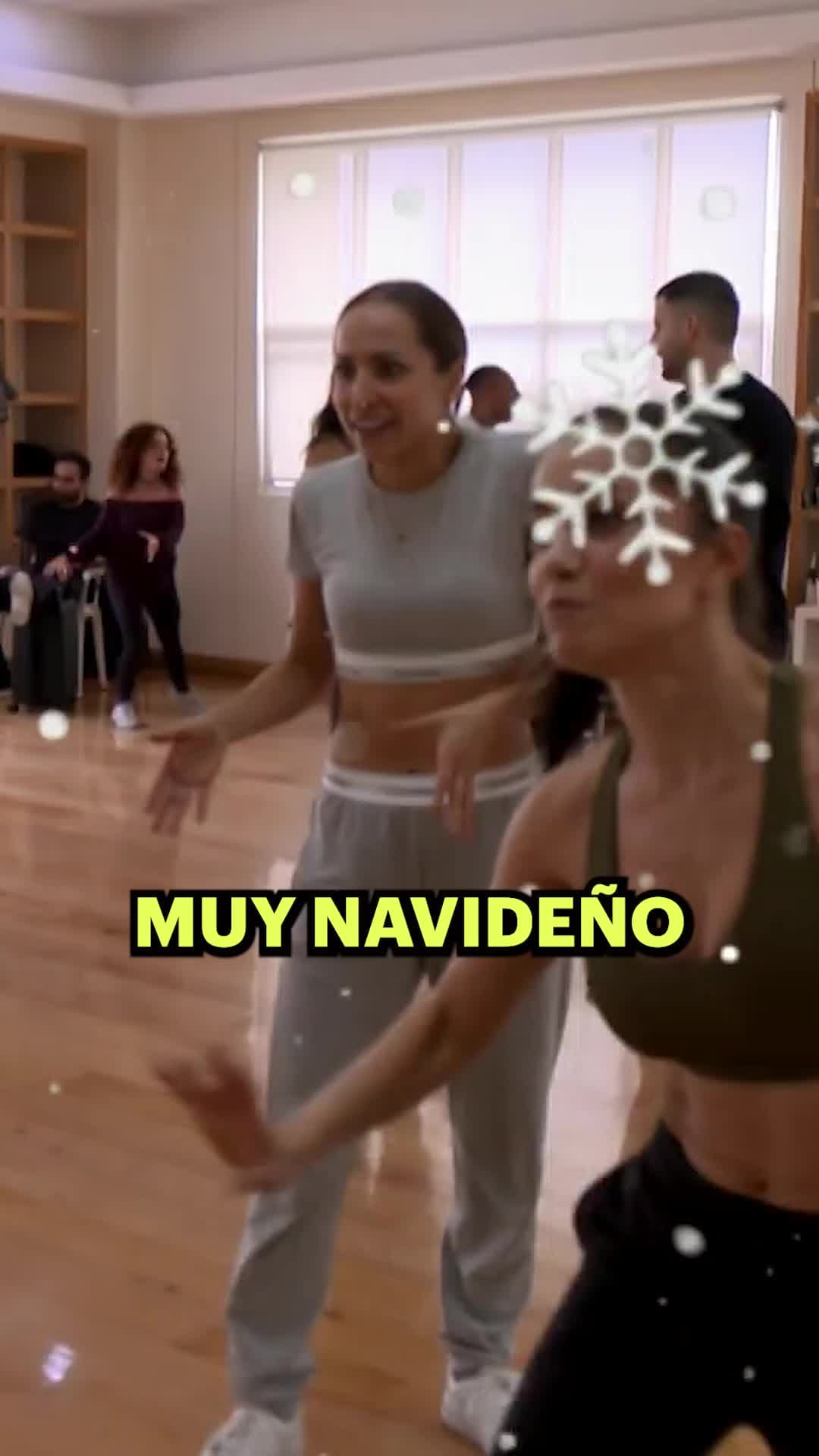 Así va el ensayo del opening navideño de Las Estrellas Bailan en Hoy
