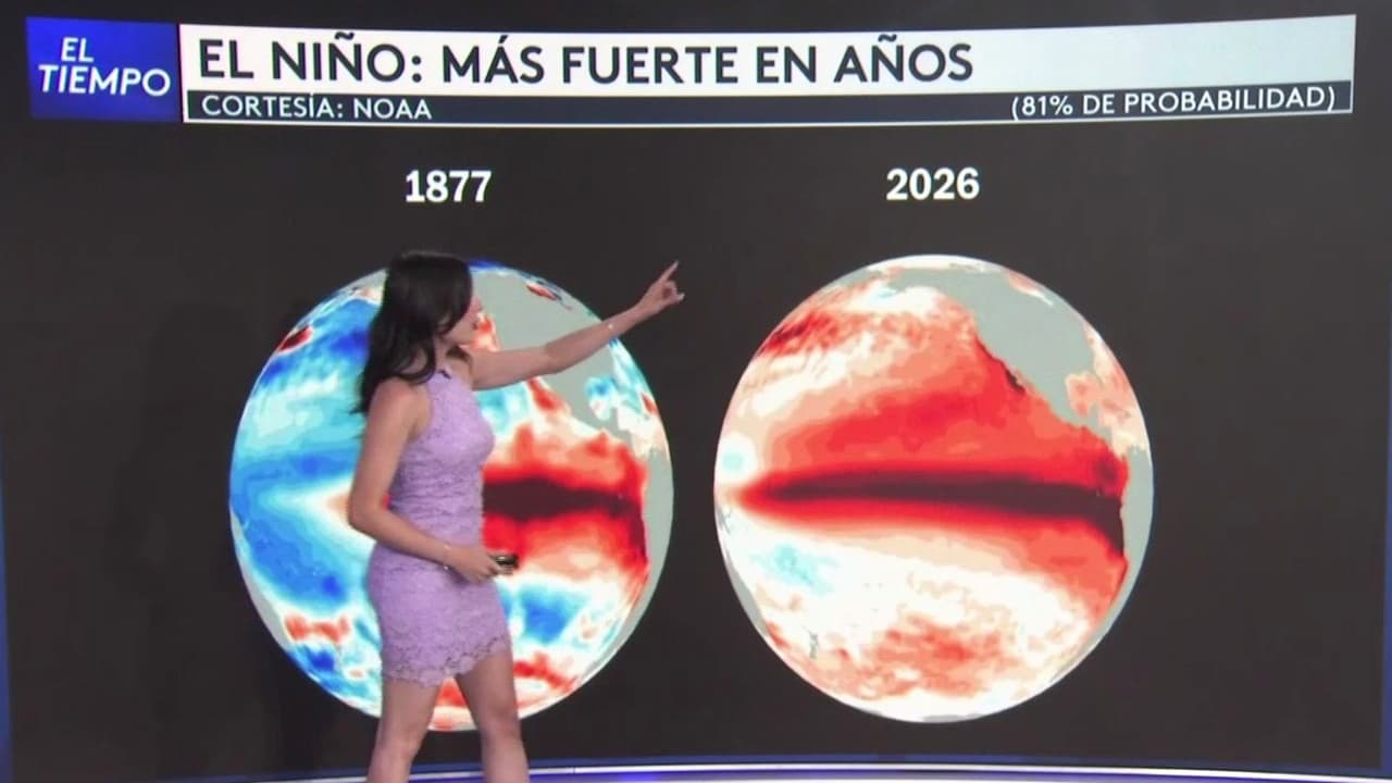 Te explicamos con imágenes cómo afectará el clima el fenómeno El Niño en Estados Unidos