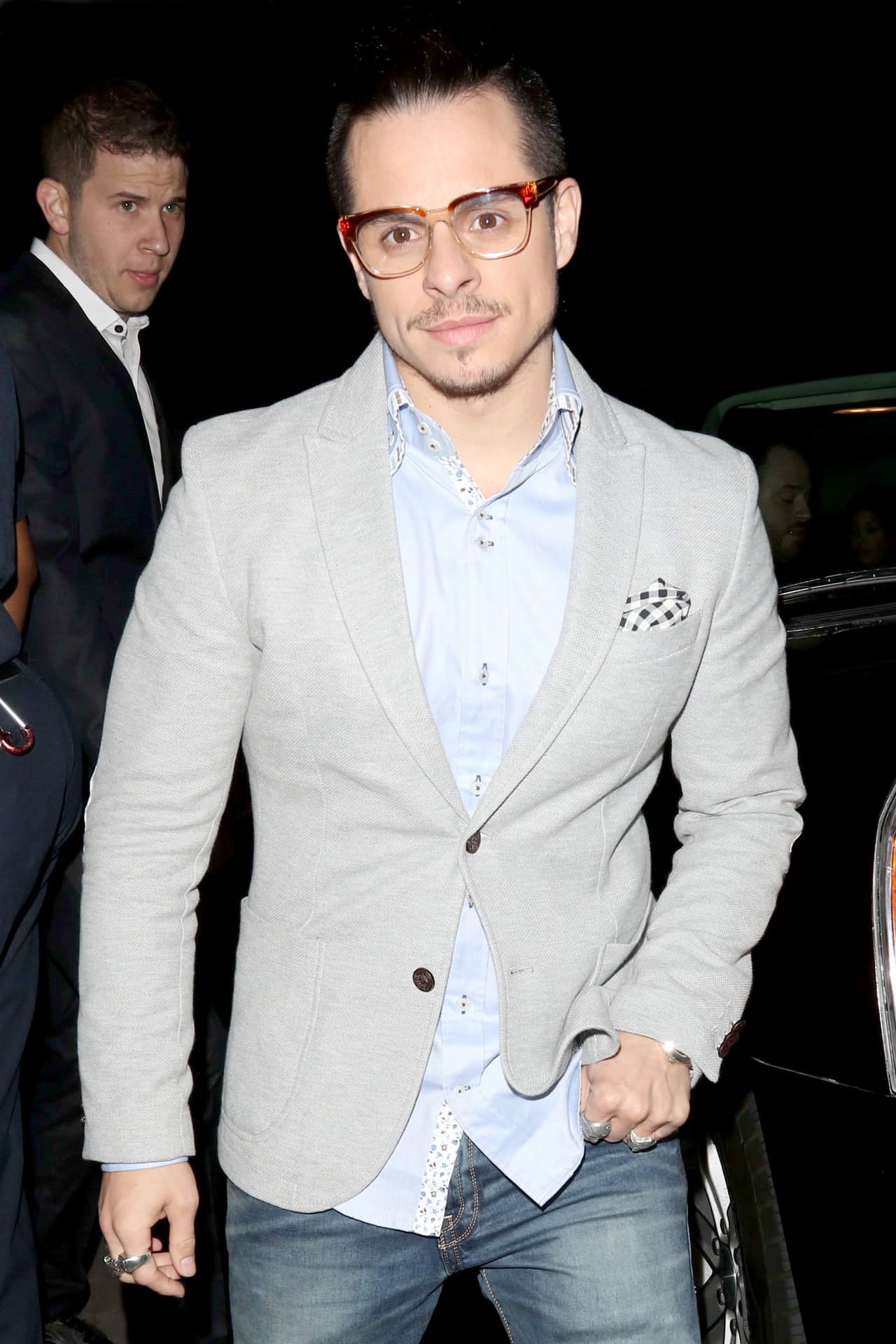 Aunque cada uno salió por su cuenta y no se les retrató juntos esa vez.