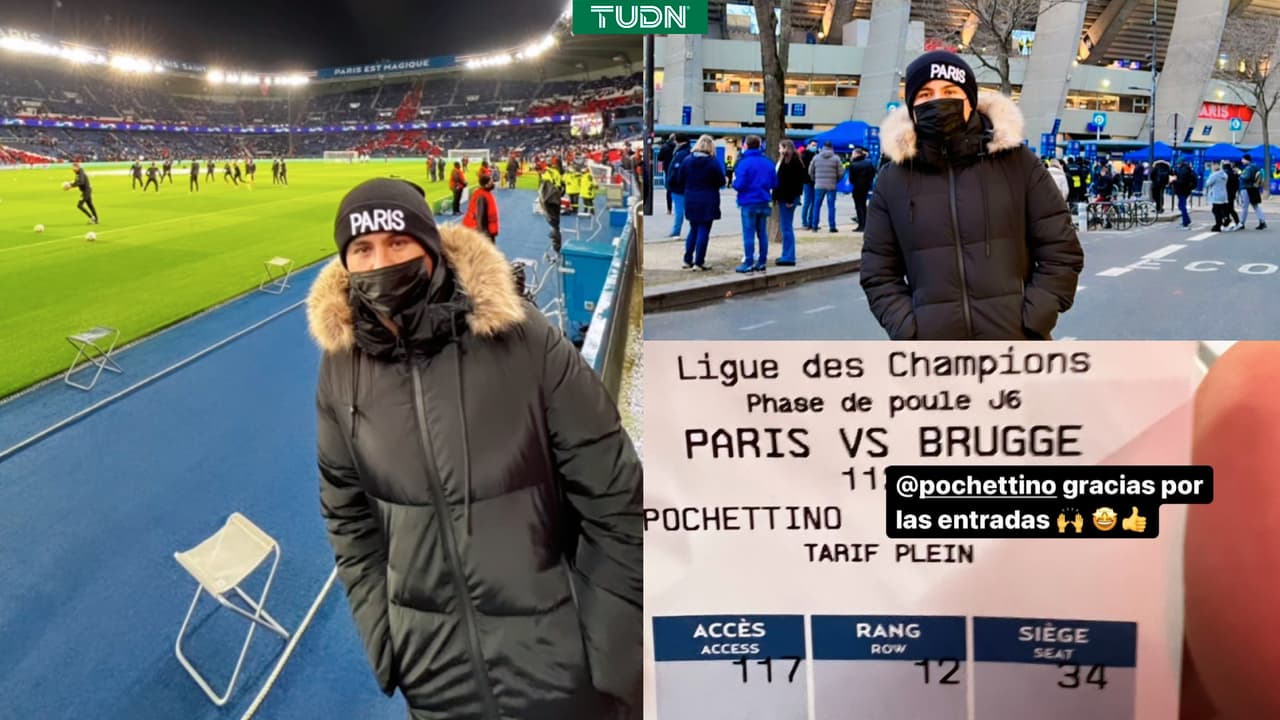 Chofis 'visita' al PSG de Messi y promete que "algún día jugará ahí"