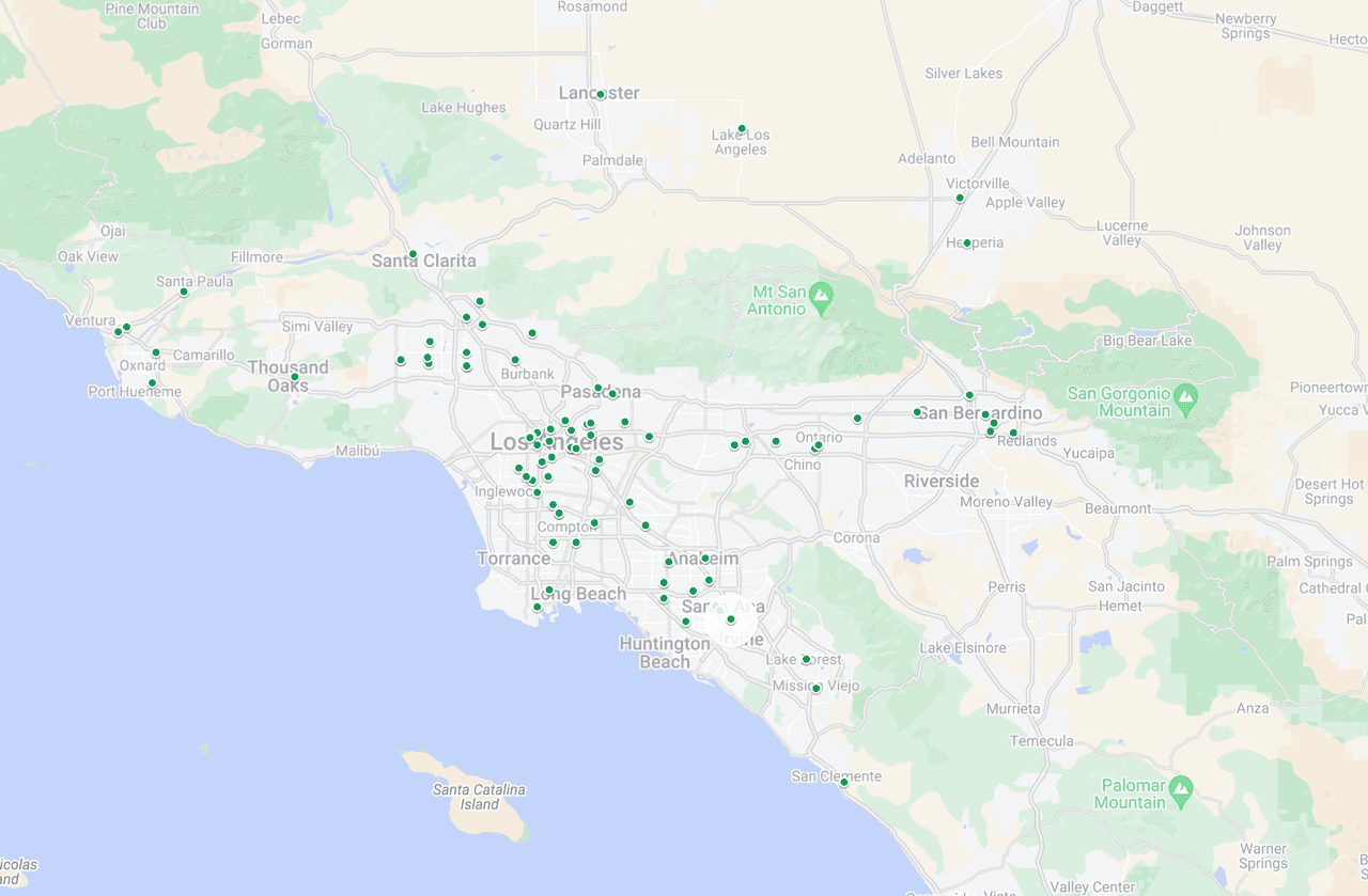 En 
<a href="https://www.google.com/maps/d/embed?mid=1ViOKkNkU6eOq39w88qpRc04INVnrln0&ehbc=2E312F&ll=34.011023836239474%2C-118.3579038&z=9" target="_blank">este enlace</a> puedes ver las ubicaciones para declarar tus impuestos gratis en California.