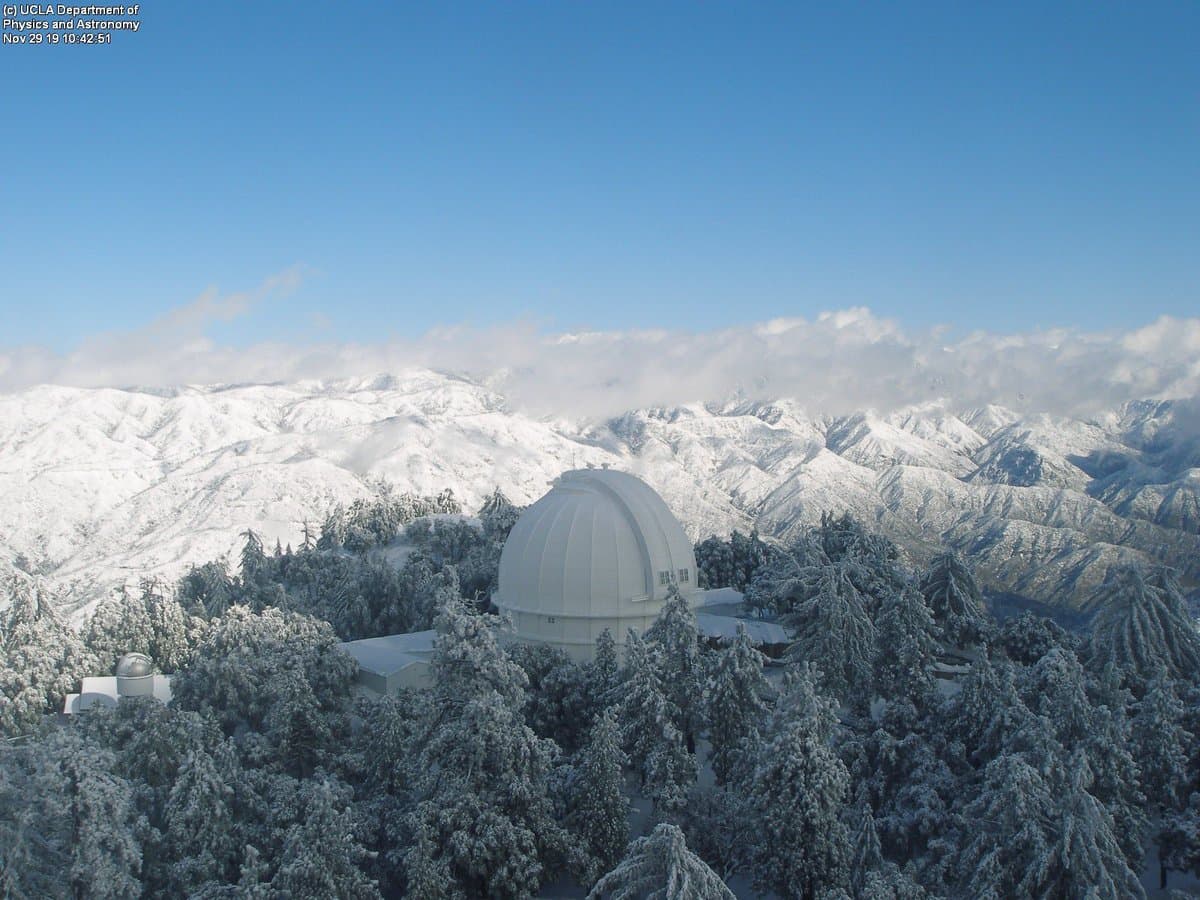 Esta es una toma del observatorio el pasado 19 de noviembre de 2019. Sin embargo, la realidad del área nueve meses más tarde es completamente distinta.