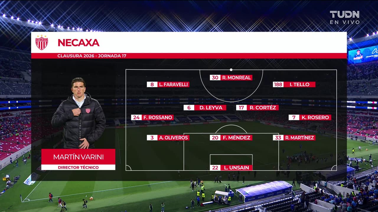 Cruz Azul vs. Necaxa - Resumen del partido