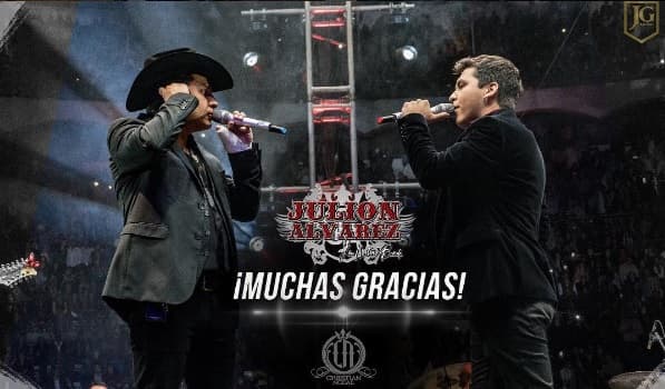 Julión Álvarez 'apadrina' a Christian Nodal, una joven promesa del regional mexicano