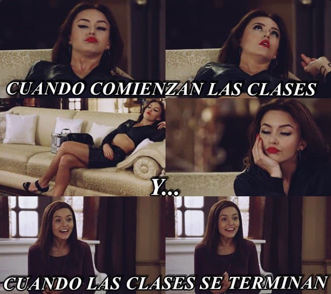 Y al regresar a clases otra vez estarás entre 'Ana Leticia' y 'Ana Laura'.