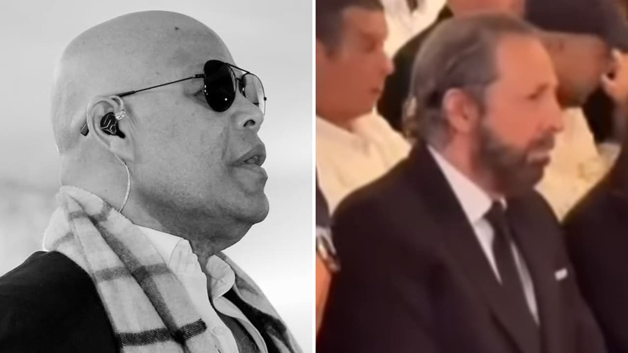 Juan Luis Guerra despide conmovido a Rubby Pérez en su velorio y hace petición