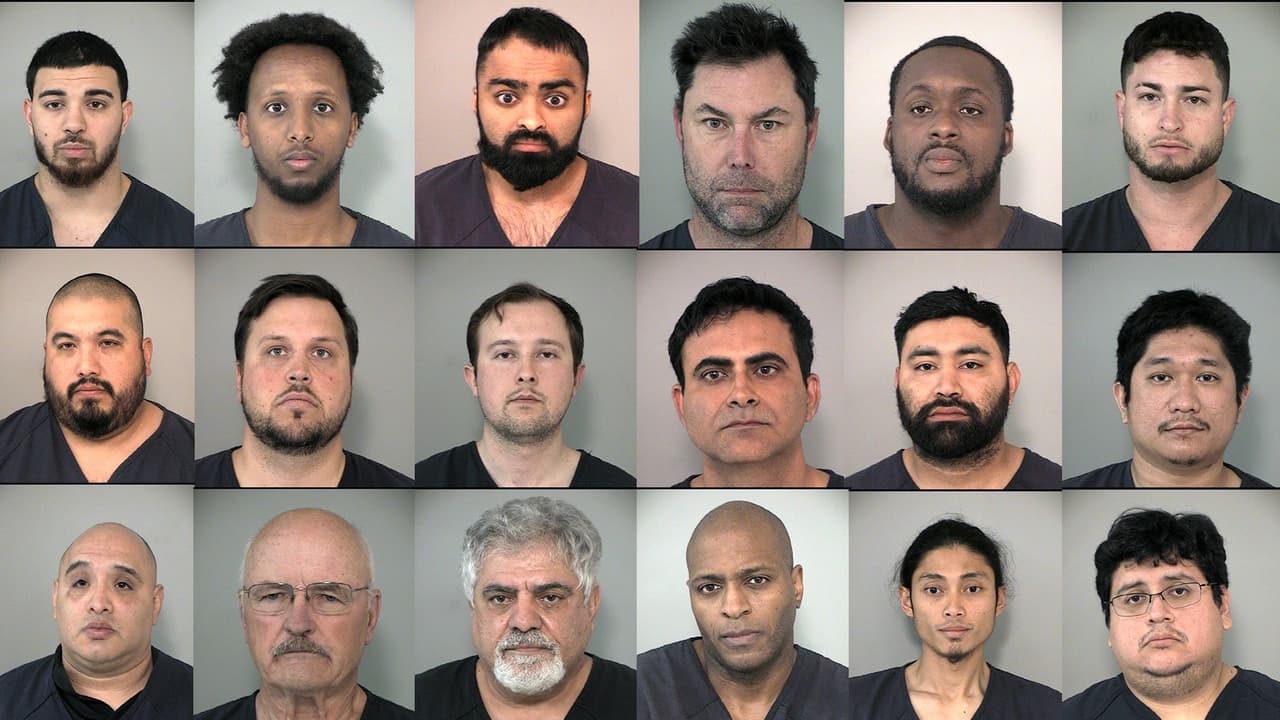 Acusan a casi 30 personas de solicitar prostitución en el condado Fort Bend