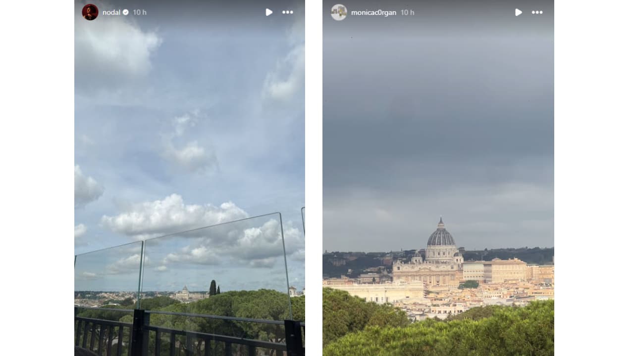 ¿Nodal y Ángela Aguilar juntos en Roma?