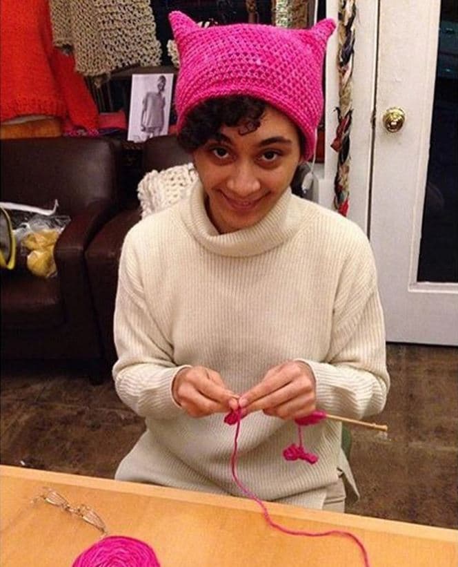 En la cuenta de Instagram del #PussyHat Project dicen: “Tejamos 1,17 millones de sombreros para la Marcha de Mujeres en Washington”.