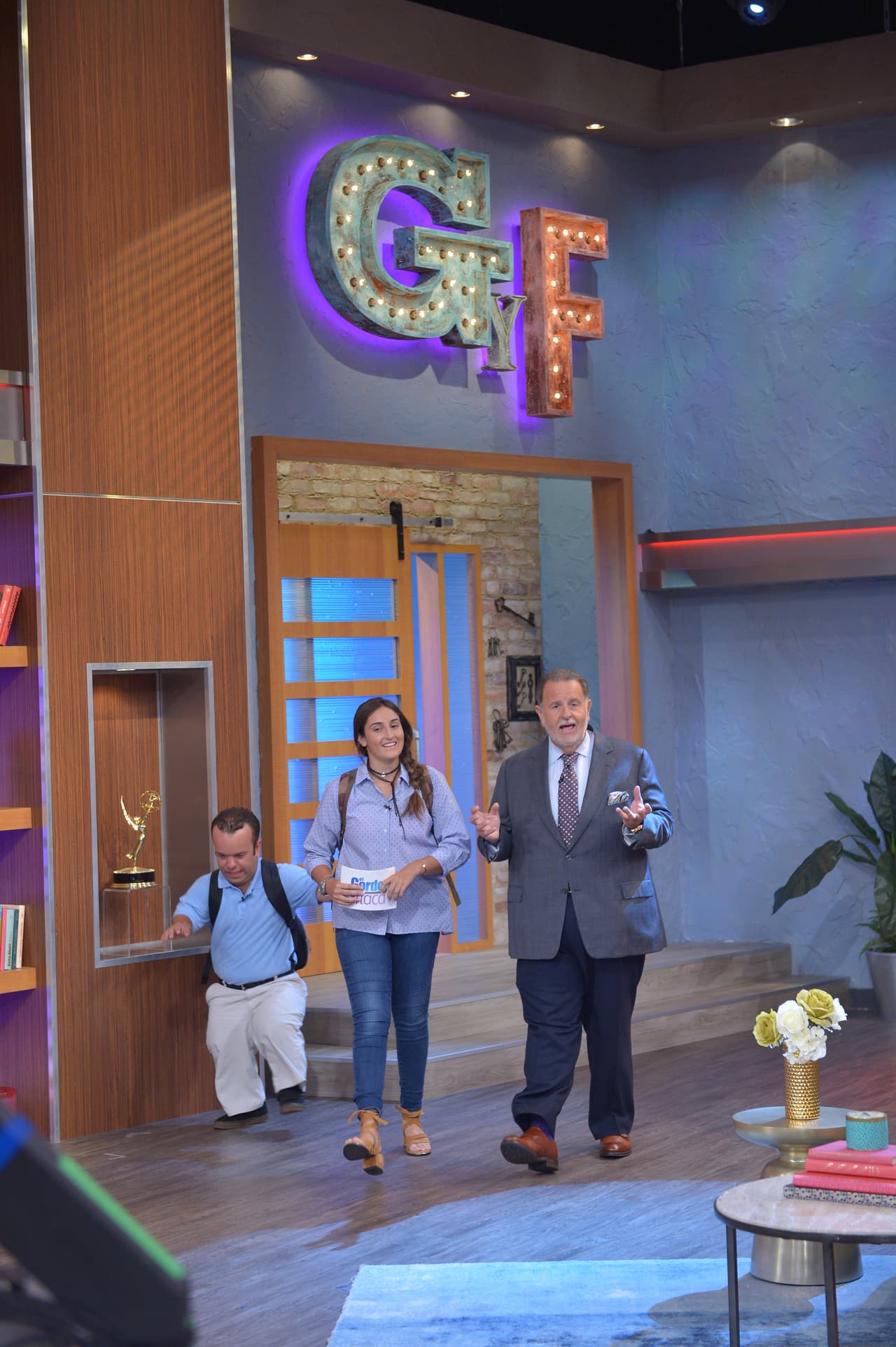 En agosto de 2016 el show de El Gordo y La Flaca tuvo una presentadora muy especial, Mia estuvo en el estudio y demostró que heredó el talento de su padre.