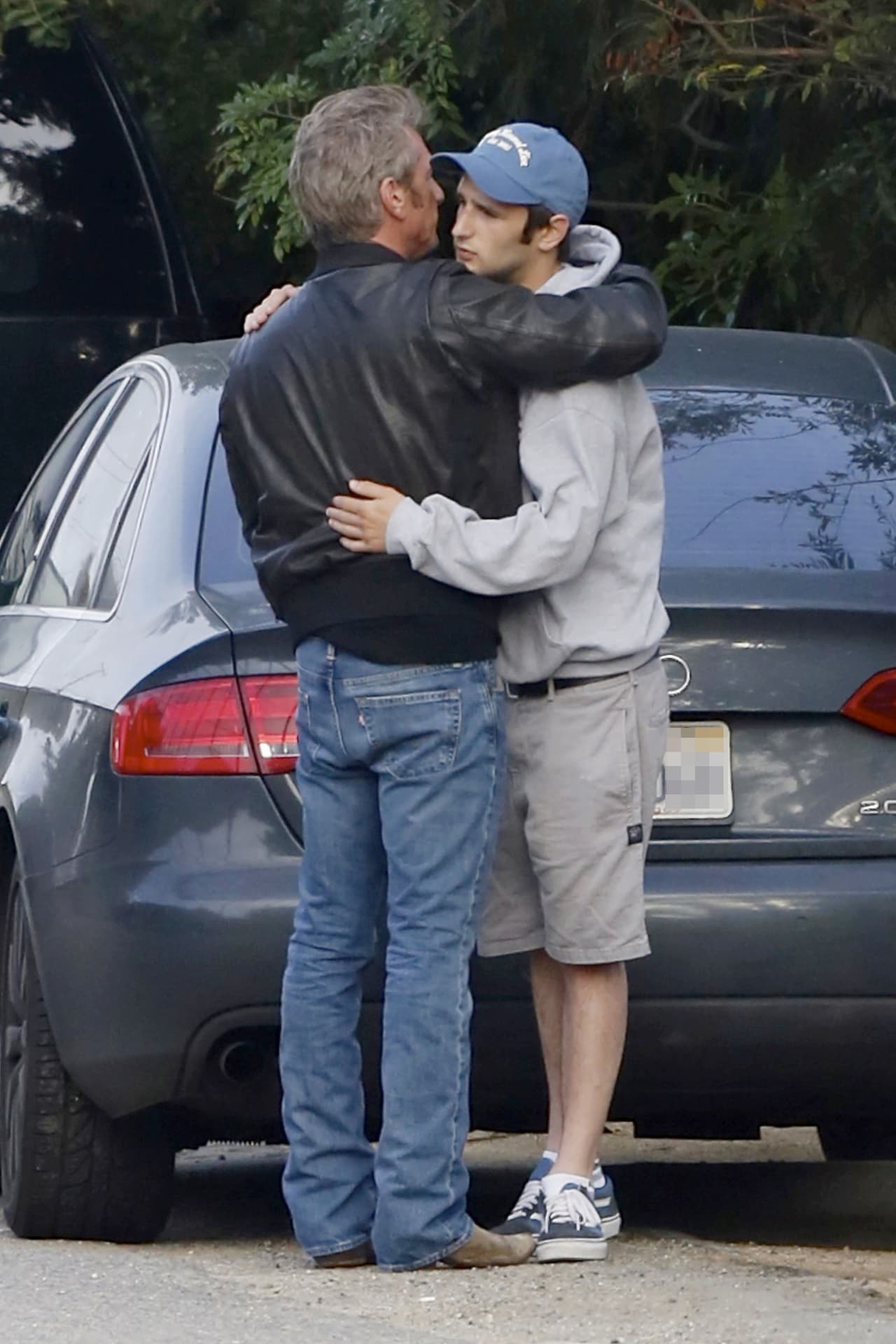 Hopper también estaba alegre de poder compartir un momento así con su padre.