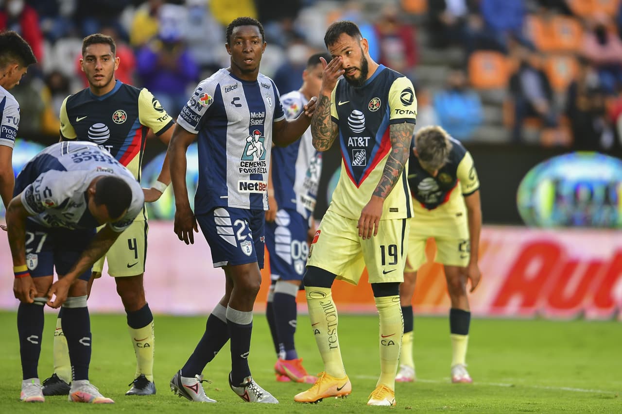 Pachuca controla el partido de principio a fin y con goles de Erick Aguirre, Felipe Pardo y Luis Chávez los Tuzos vencen 3-1 a las Águilas y toman una muy cómoda ventaja en la serie.