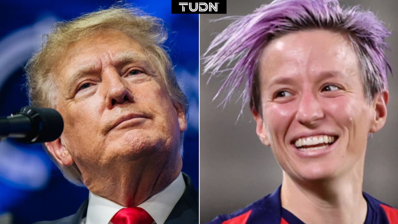 Rapinoe responde a Trump: "¿Estás alentando a la gente a hacer el mal?"
