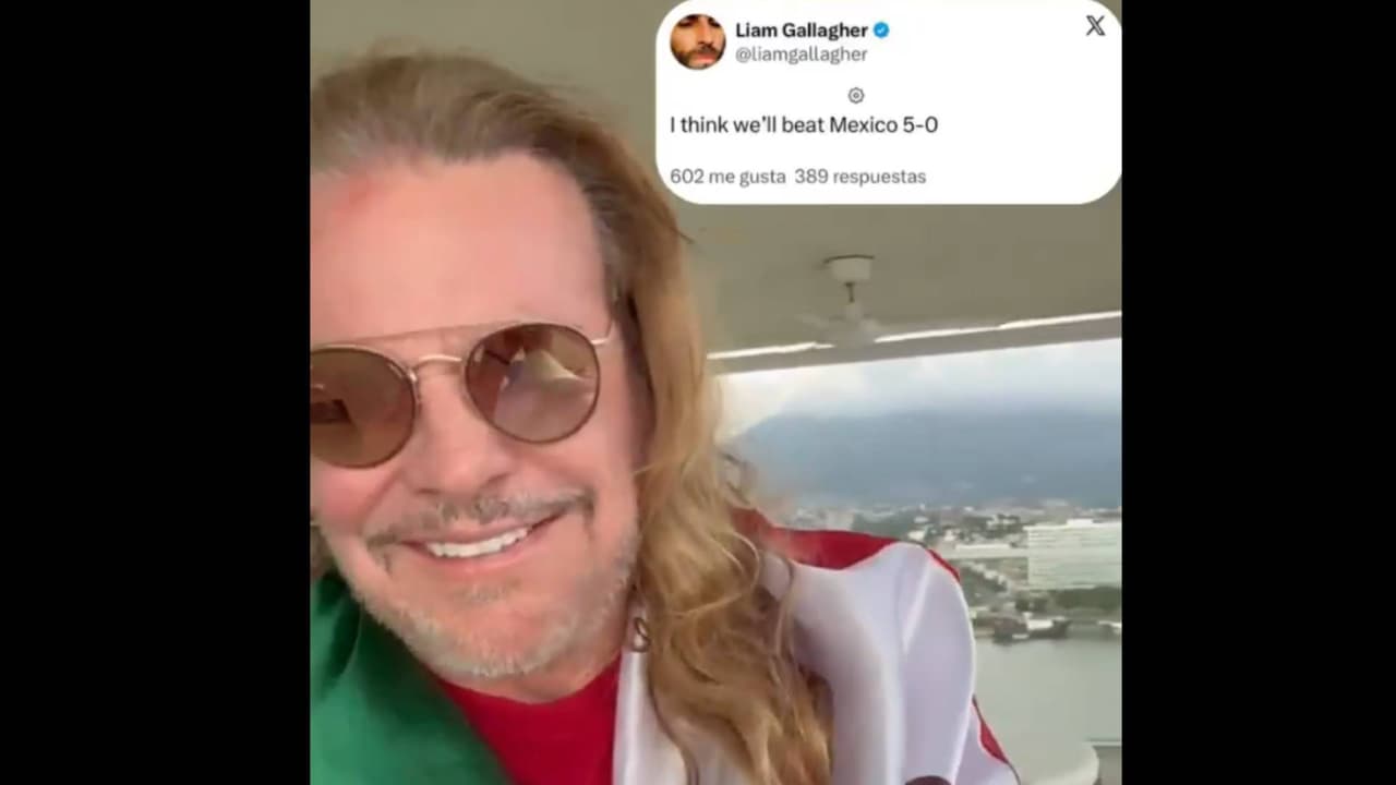 Fher de Maná le respondió a Liam Gallagher de Oasis por pronóstico del México vs. Inglaterra