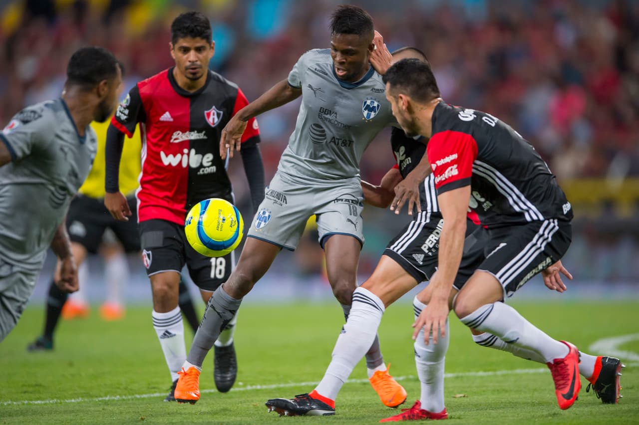 Todo indicaba que el encuentro terminaría igualado sin goles pero con un Atlas esforzado.