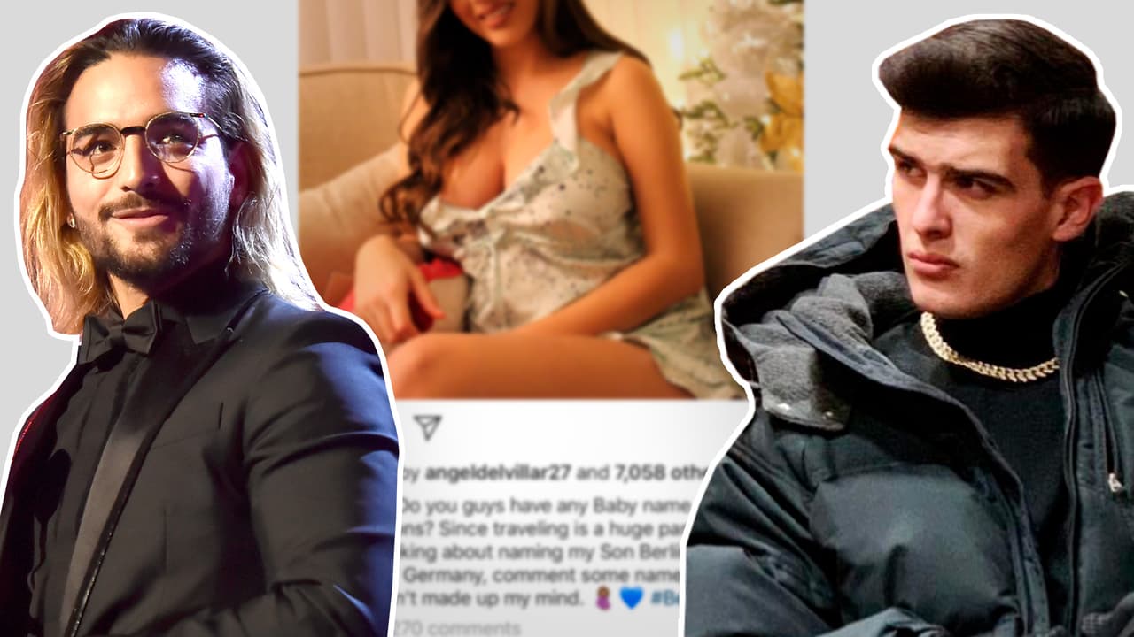 "Si lo llamo Maluma, no despertaré viva 😂", advierte la joven que espera un hijo de Adriel Favela