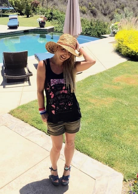 Y también se tomó un tiempo para posar linda.