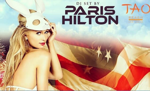 Y se fue a dar un show por Las Vegas para demostrar que como DJ nunca para.