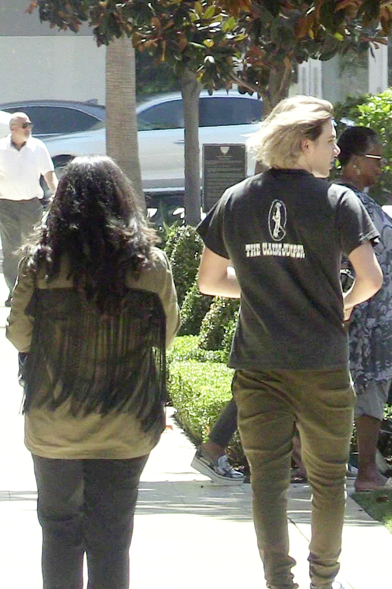 Los paparazzi los siguieron hasta el hotel The Montage, al que entraron juntos.