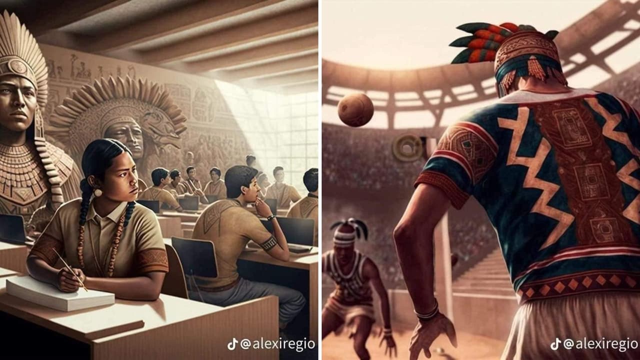 Así se vería México si no hubiera sido conquistado por los españoles, según inteligencia artificial