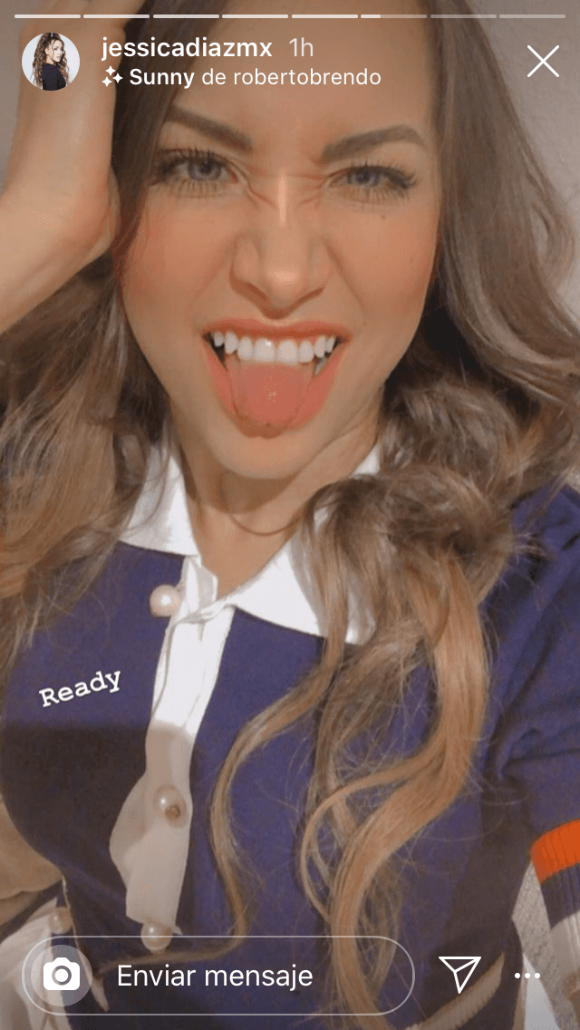 Se trató de la de su expareja,
<b> <a href="https://www.univision.com/famosos/la-ex-de-jose-ron-cambia-de-look-a-dos-semanas-de-su-ruptura-video" target="_blank">Jessica Díaz</a>. </b>
<br>