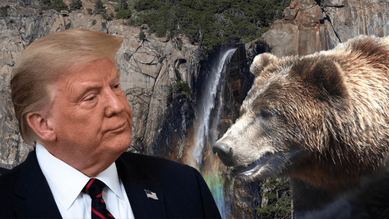 ¿Se le trabó la lengua a Trump? El error del presidente al pronunciar el nombre de Yosemite, el famoso parque de California