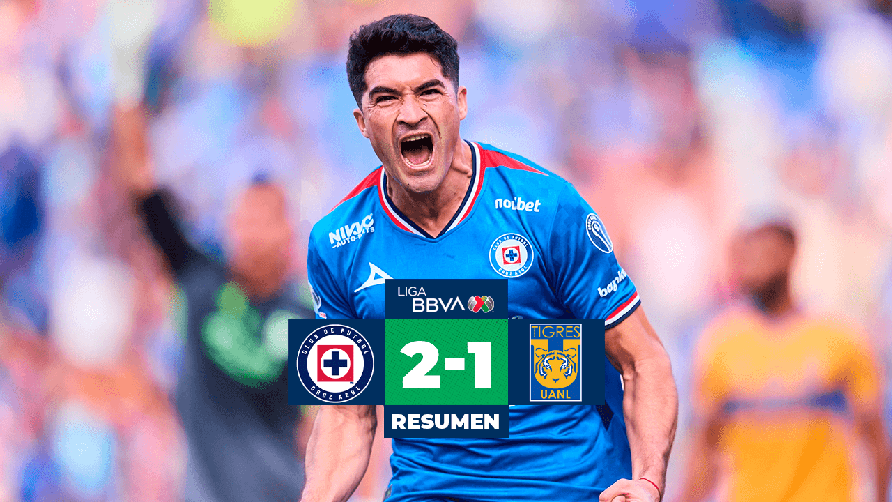 Resumen | Nico Ibañez aplica la 'Ley del Ex' a Tigres y da el triunfo a Cruz Azul