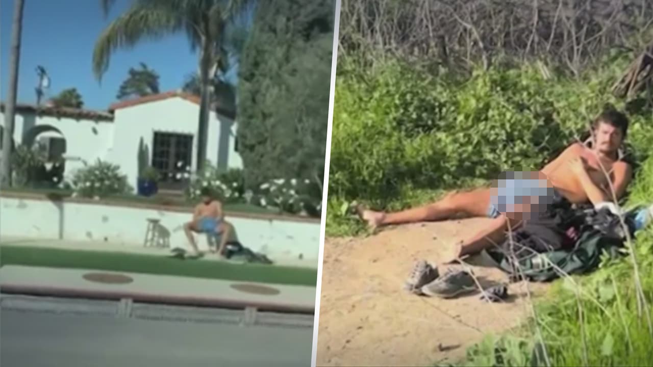 Hombre semidesnudo es captado tocándose y exponiéndose en vecindario de Studio City       