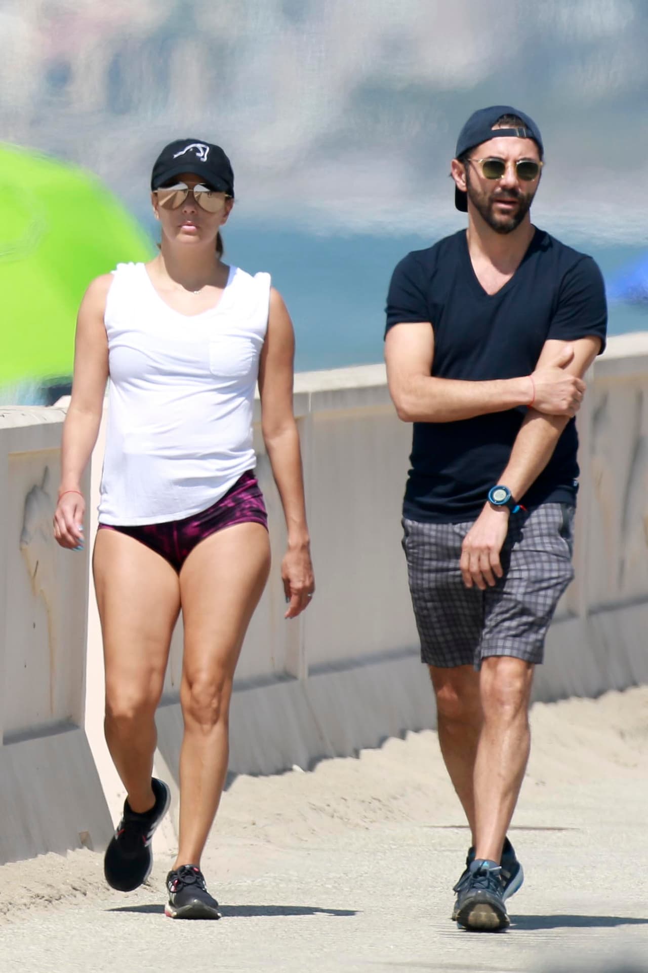 Eva se robó todas las miradas con su diminuta prenda.