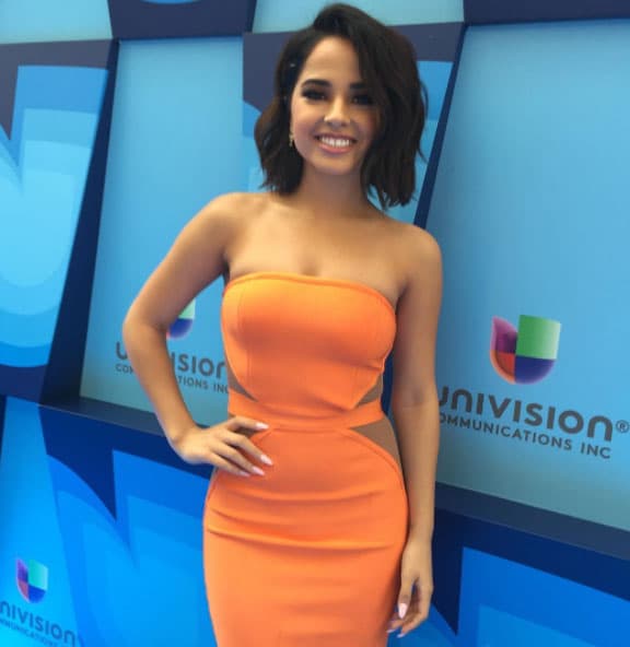 La cantante Becky G fue pieza primordial para la presentación 2017