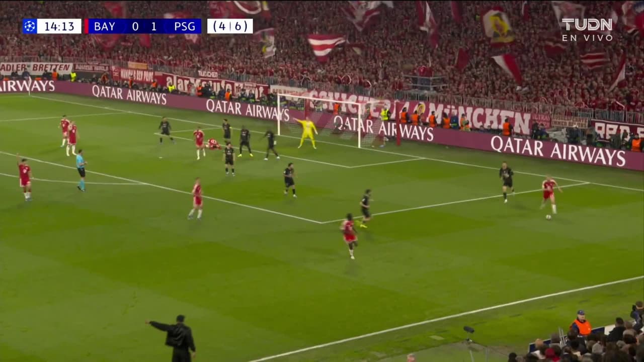 ¡Aprieta el Bayern! PSG se salva de milagro ante la presión bávara