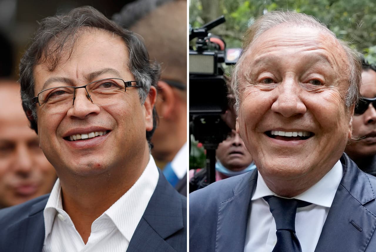 Elecciones en Colombia: Con el 80% escrutado, Petro se afianza por delante de Hernández y se acerca a la presidencia