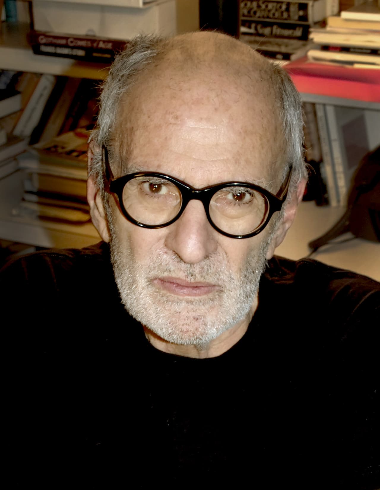 <b>Larry Kramer, escritor</b>. Descubrió que estaba infectado con VIH en 1988, tras una complicación en una cirugía de hernia congénita. Fue testigo de la extensión de la enfermedad entre sus amigos en la década de 1980 y escribió la pieza teatral 
<i>The Normal Heart</i>, sobre la apatía que existía en Estados Unidos en la época con respecto al sida. Es un activista de los derechos de la comunidad gay y ha dedicado su vida a concientizar sobre el VIH. 
<br>