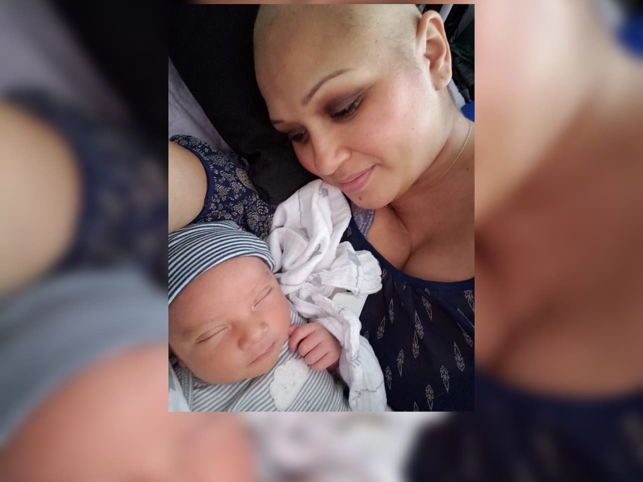 Luchó contra el cáncer de mama triple negativo durante el embarazo y ganó la batalla