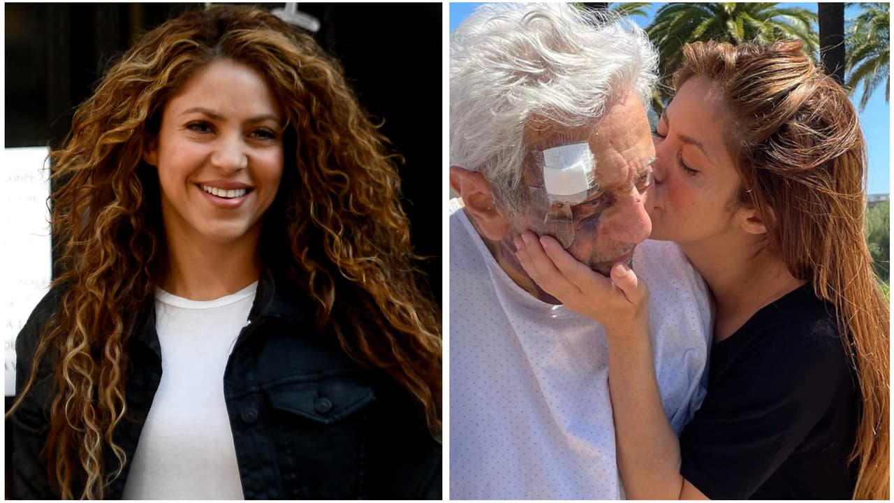 En medio de su separación con Piqué, así ayuda Shakira a su papá a superar el "traumatismo" que sufrió