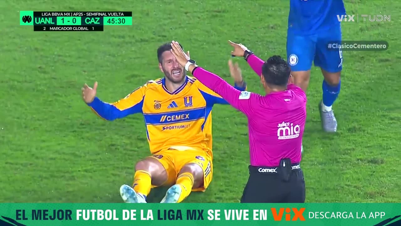 ¡Gignac tira un 'caño' fabuloso y Piovi lo baja con un patadón!