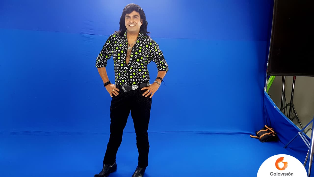 En un abrir y cerrar de ojos Ariel se transformó en Albertano para contagiarnos con su buen humor.