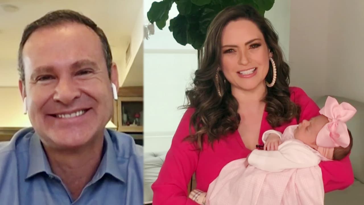 Michelle Galván nos presentó a 
<a href="https://www.univision.com/shows/despierta-america/no-es-de-mama-primeriza-alan-advierte-algo-a-michelle-galvan-tras-presentar-a-su-bebe-megan-y-contar-como-le-va-video">Megan</a>, su hermoso tesoro, y Alan le dio algunos consejitos.