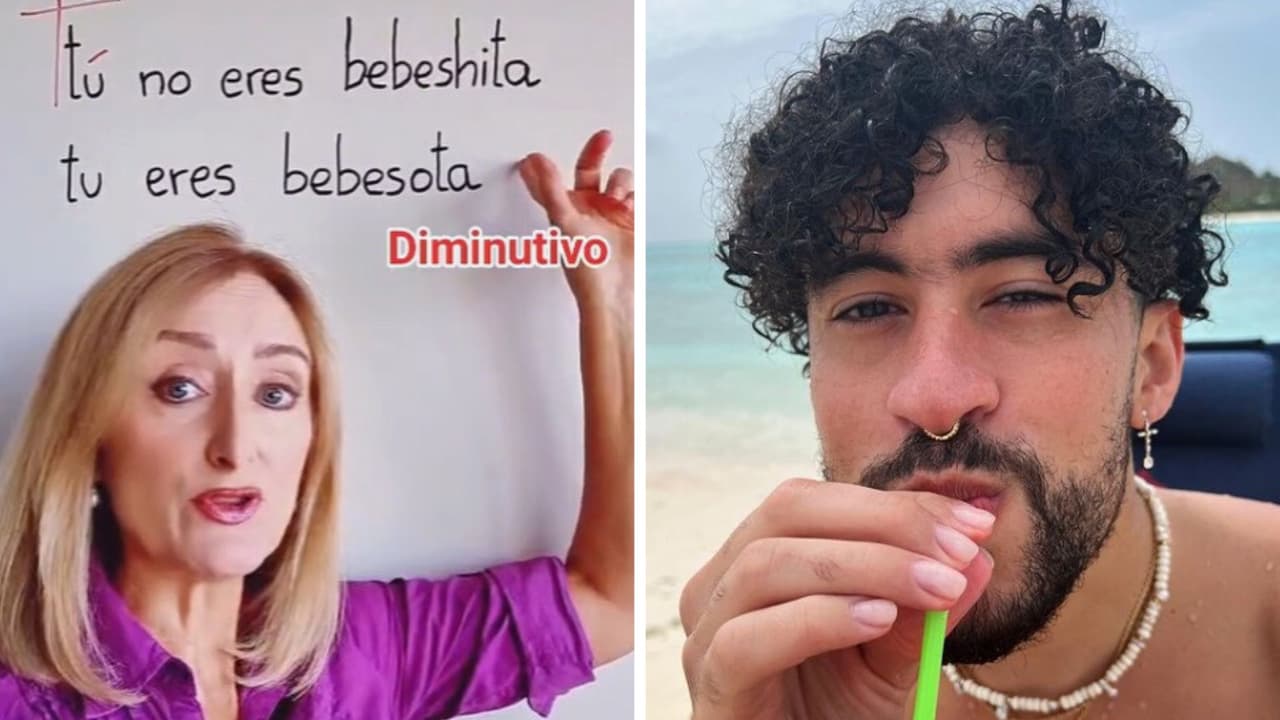 Maestra usa la canción 'Me porto bonito' de Bad Bunny para enseñar ortografía en TikTok
