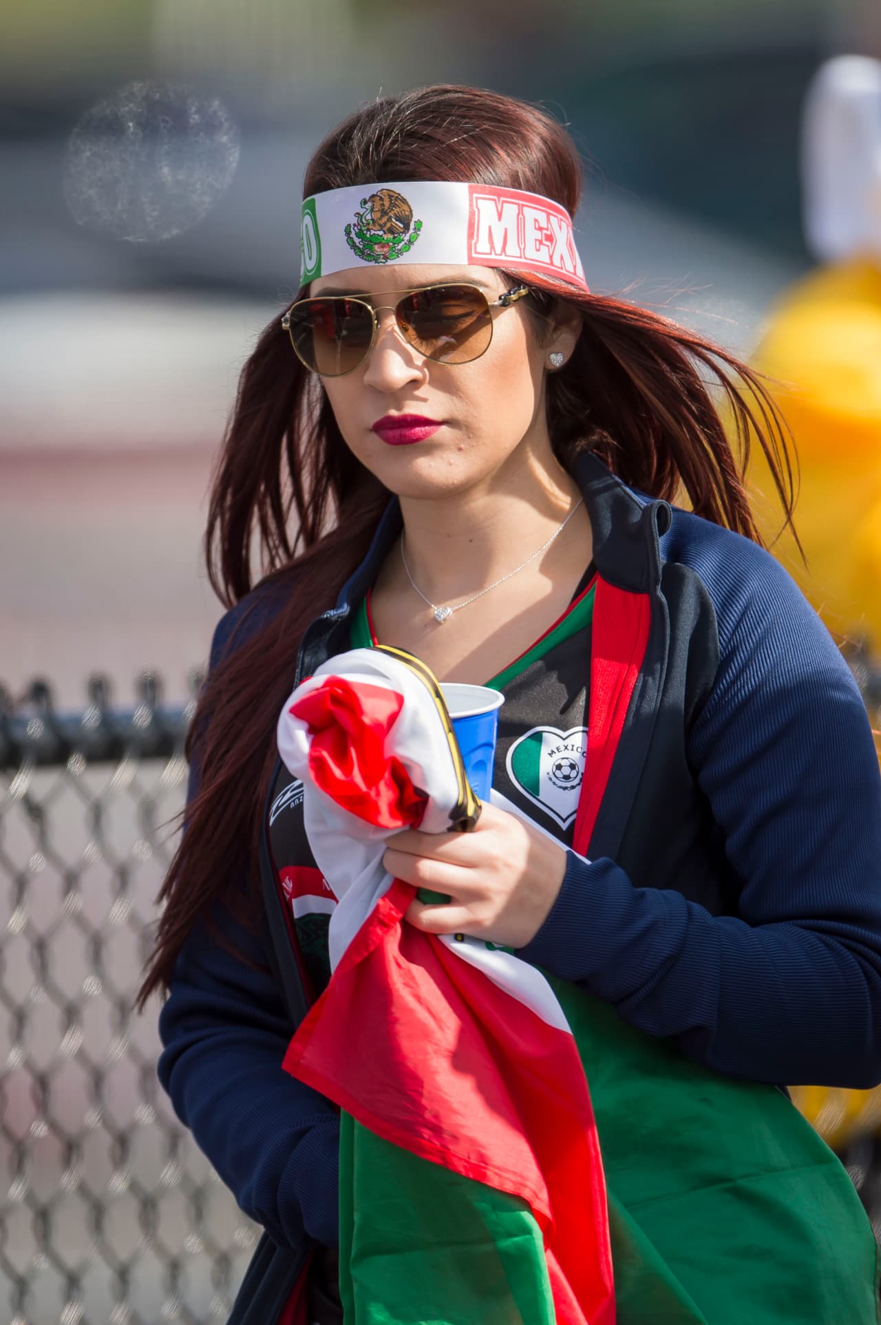 La belleza de las fanáticas mexicanas se hizo presente en el partido amistoso contra Islandia en el Levi's Stadium, como preparación al compromiso del Mundial de Rusia 2018.