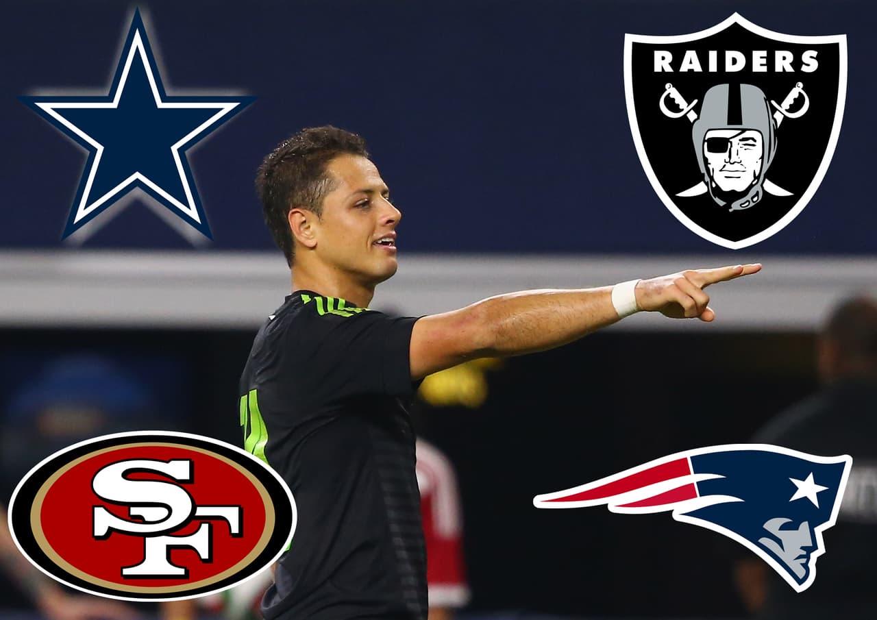 Chicharito reveló sus jugadores favoritos de la NFL