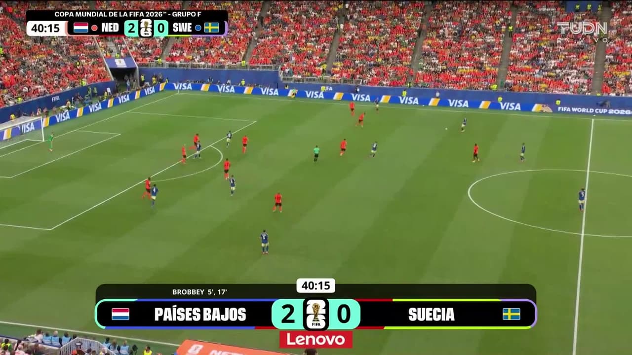 ¡Se salva Países Bajos! Ayari roza el gol con un disparo que pasó muy cerca