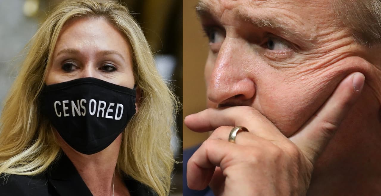 Jeff Flake pide que la congresista Marjorie Taylor Greene se disculpe por el comentario ‘repulsivo’ sobre tiroteo escolar