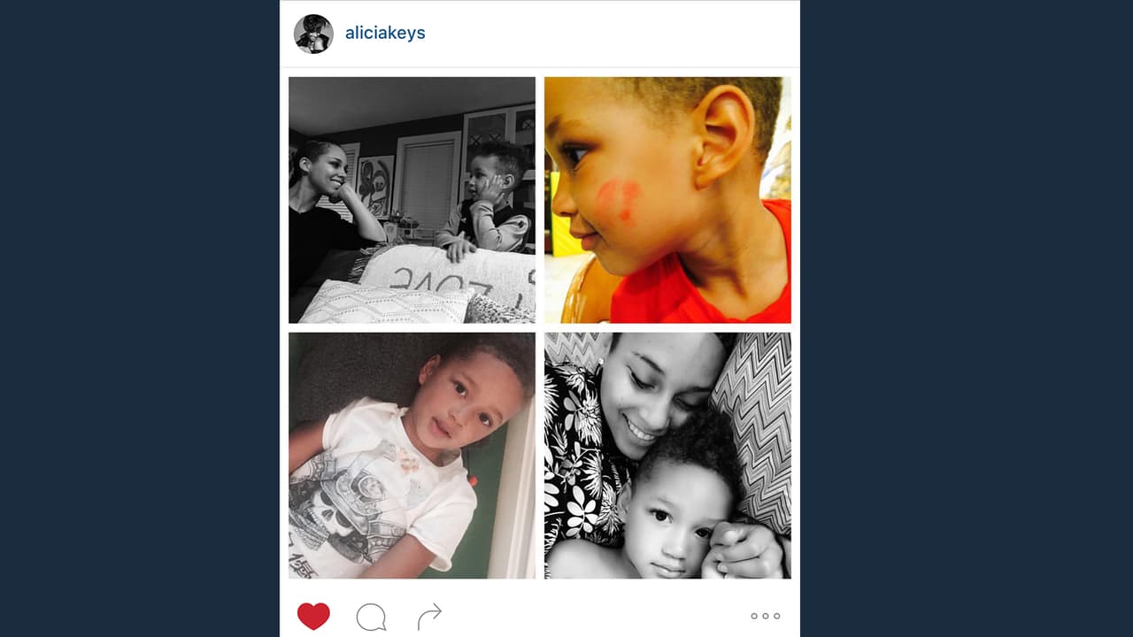 Alicia Keys no podría ser más feliz que con su hijo que recién cumplió 5 añitos ¡FELICIDADES Egypt!