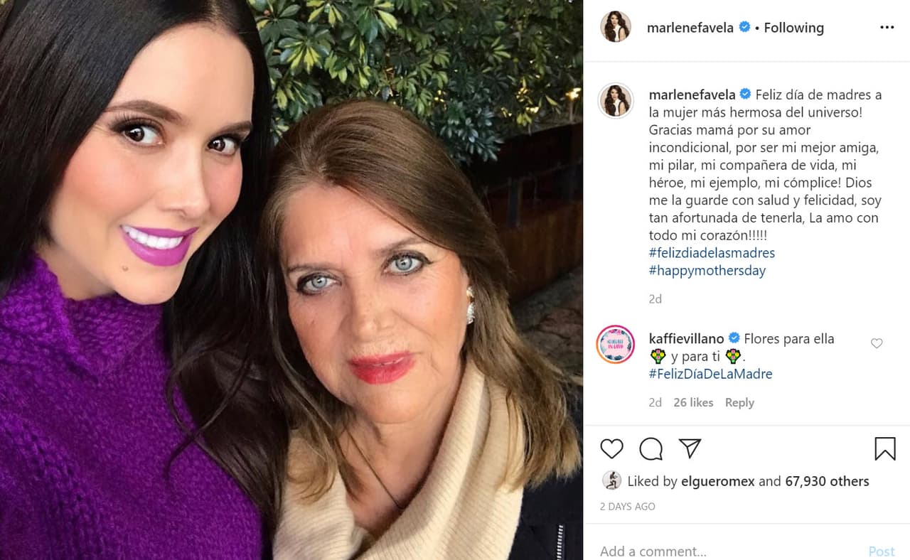 En fechas recientes y especiales como el 
<b><a href="https://www.univision.com/famosos/estas-famosas-celebraran-el-dia-de-las-madres-por-primera-vez-fotos" target="_blank">Día de las Madres</a></b>, Favela no obtuvo ninguna reacción por parte de George Seely. Esto se puede constatar en 
<b><a href="https://www.instagram.com/p/CABBUKGgDET/" target="_blank">esta foto</a></b> de ella junto a su madre publicada el pasado fin de semana. 
<br>