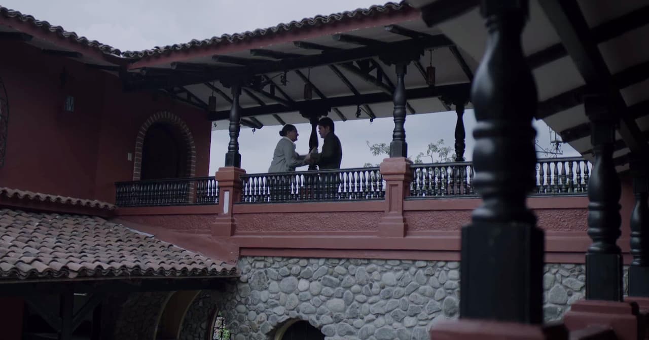 Doña Esperanza couldn’t stand it anymore. She pulled away angrily.