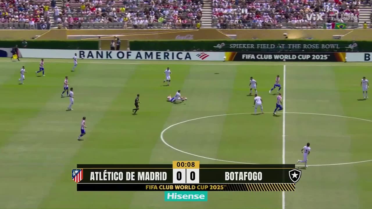 ¡Inicia el Atlético de Madrid vs Botafogo del Mundial de Clubes!