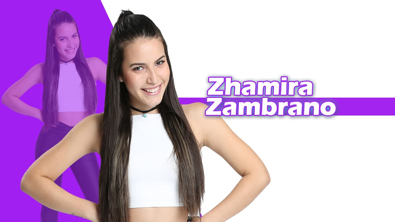 Zhamira cantó con actitud el tema "Con todos menos conmigo" de Timbiriche y los jueces lo notaron.